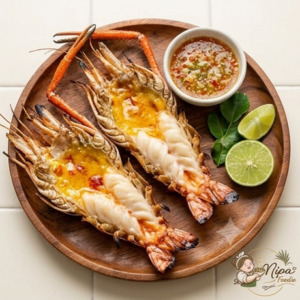กุ้งแม่น้ำเผา